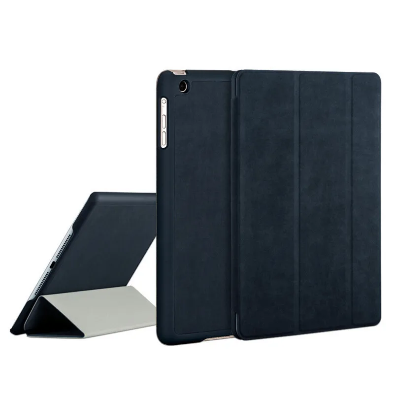 Хит, матовый чехол-книжка из оленьей кожи PU для нового iPad 9,7 дюймов A1822 A1954, Магнитный чехол для смарт-планшета+ пленка+ ручка