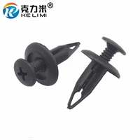ke li mi automotive interior supplies car clips fasteners for ford fits 6 3mm hole plastic retainers bumper for ford 100pcslot