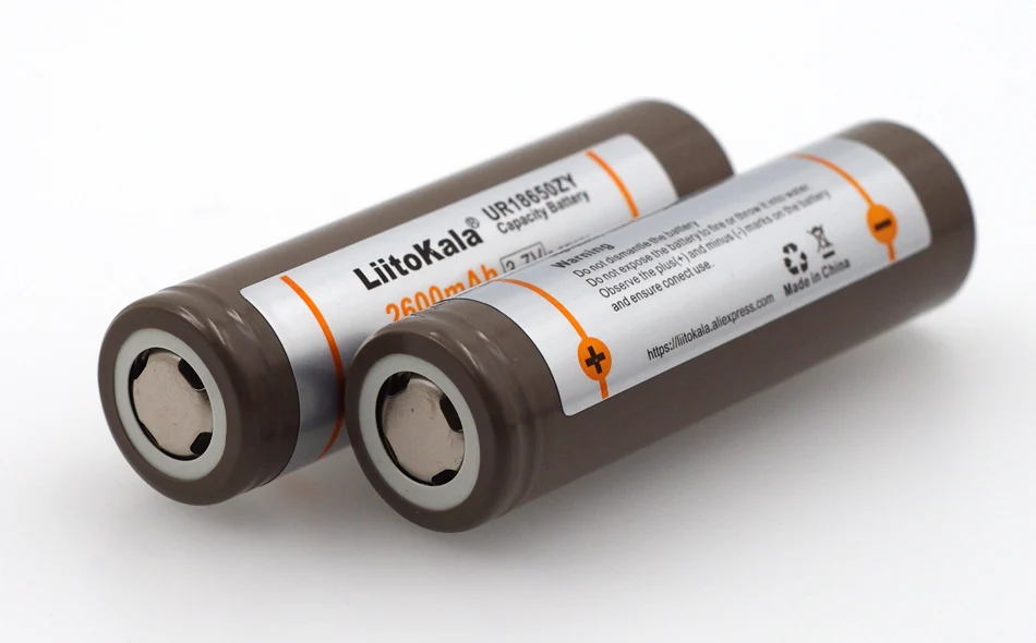 Liitokala 1 шт./лот новый оригинальный 18650 ur18650zy 3.7 В 2600 мАч Перезаряжаемые Аккумулятор
