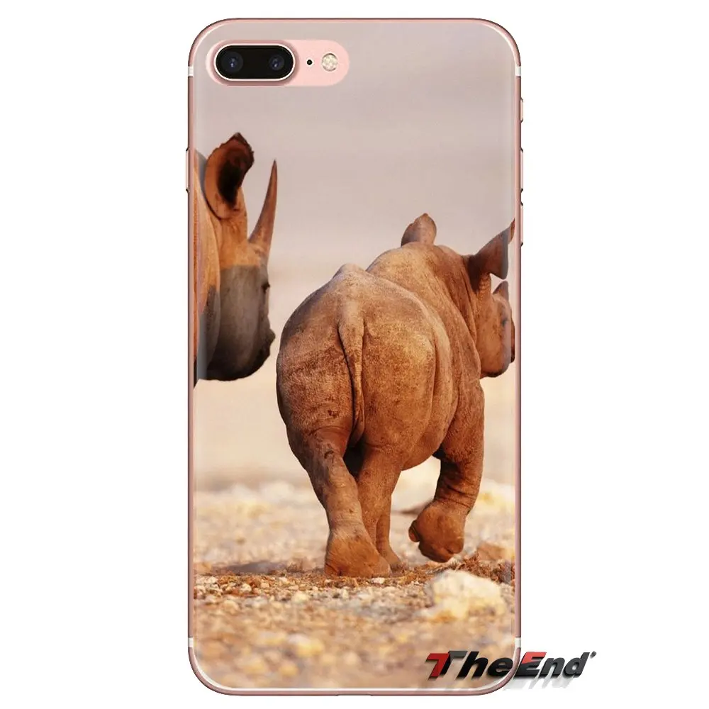 Чехлы для HTC One U11 U12 X9 M7 M8 A9 M10 E9 Plus Desire 630 530 626 628 816 820 830 Rhinoceros Dicerorhinus World Rhino Day |