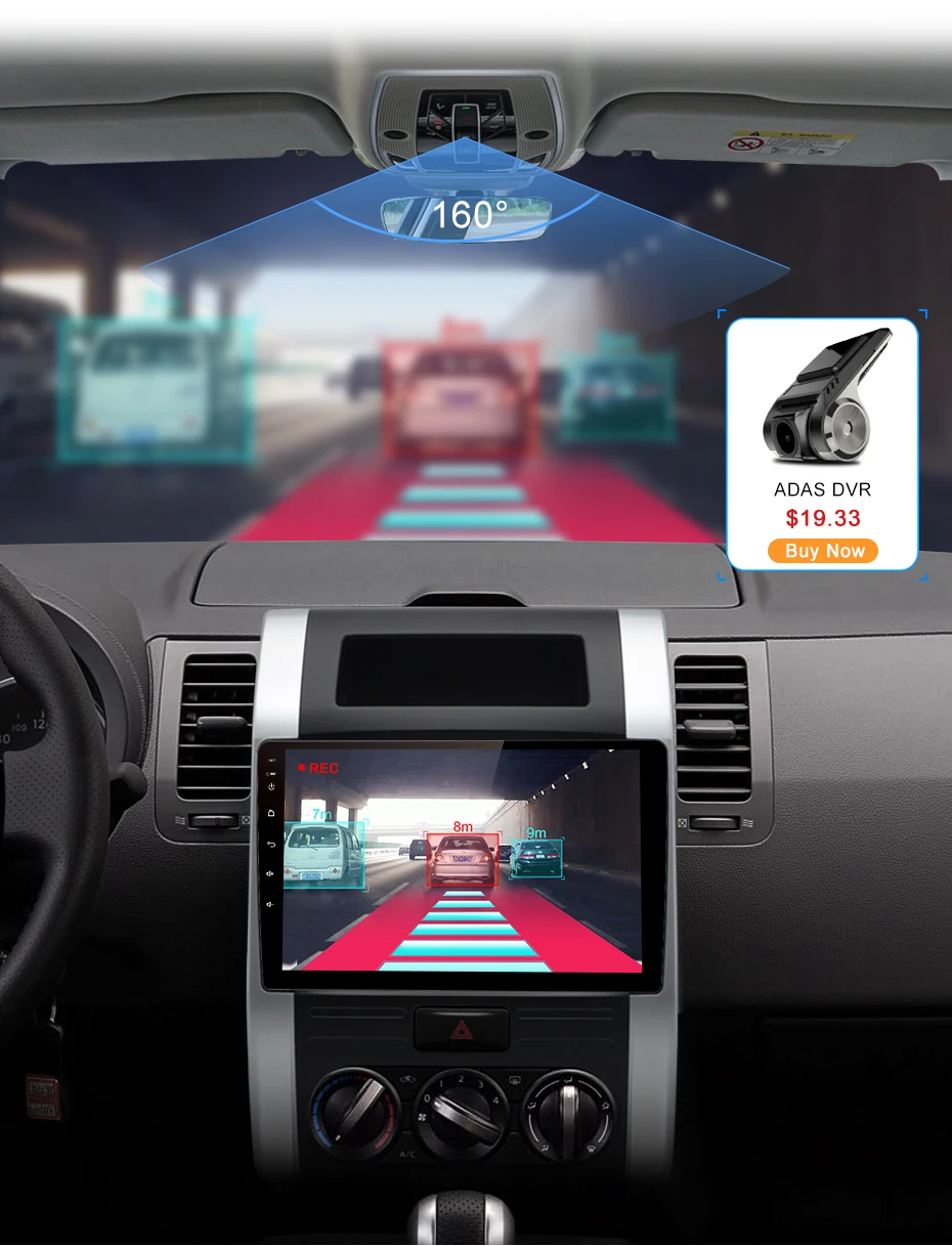 Junsun V1 2G+ 32G Android 8,1 для Nissan x trail t31 2008-2012 Qashqai автомобильный Радио Мультимедиа Видео плеер навигация gps 2 din dvd