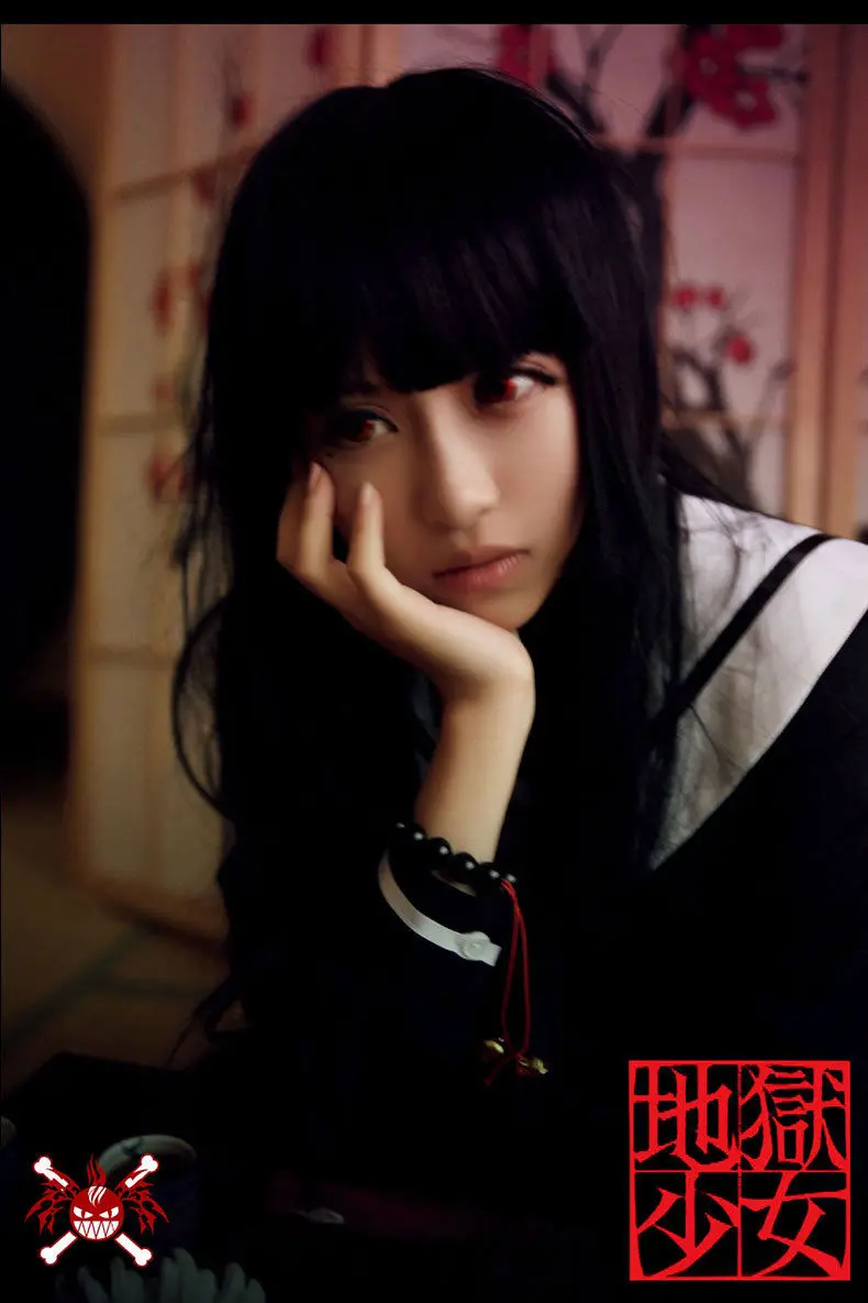 Костюм для косплея аниме Hell Girl Enma ai Корейский Японский Школьный костюм матроса
