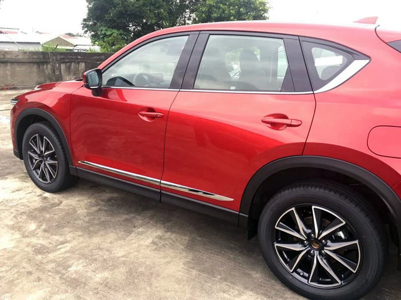 Авто-Стайлинг Аксессуары для Mazda CX-5 CX5 2017 2018 2019 2020 ABS хромированные боковые