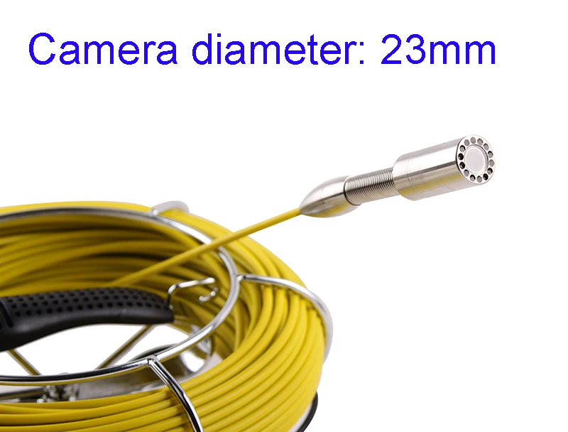 Камера для осмотра труб HD 800 TVL 6G1 Головка камеры с кабелем из стекловолокна только