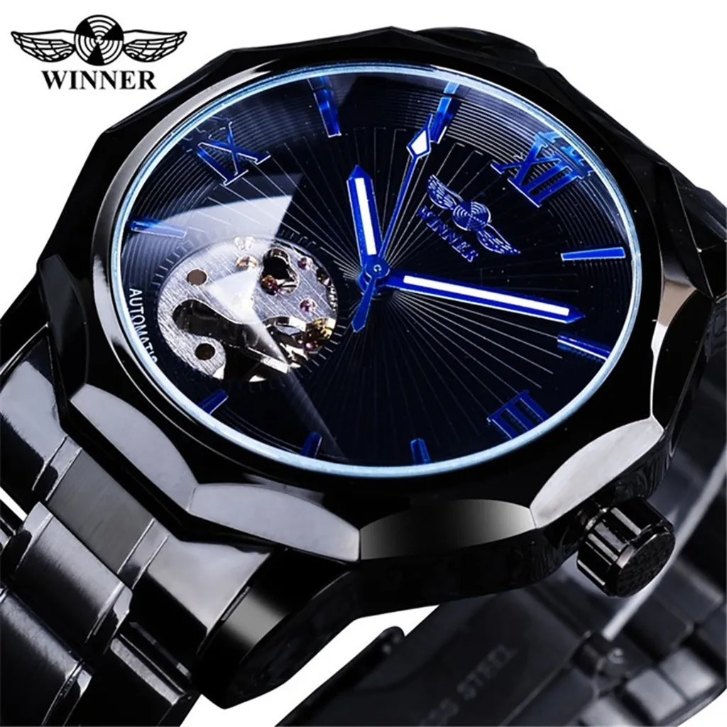 Мужские часы otoky роскошные дизайнерские мужские Montre Homme с синим ремешком деловые