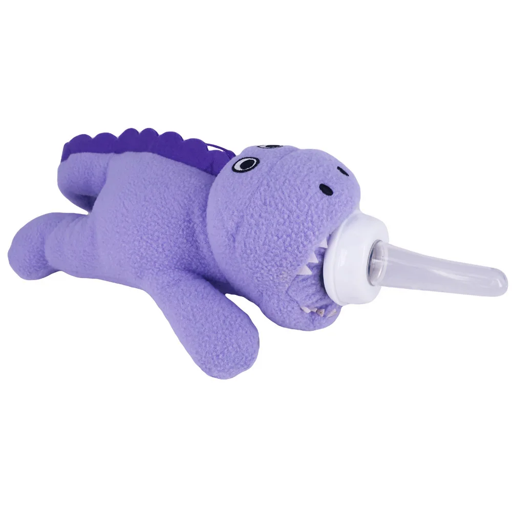 Ddlg чехол для бутылочки для кормления для взрослых ABDL Чехол-держатель изоляционная Сумка розовая мягкая плюшевая игрушка для взрослых пустышки с набивным животным