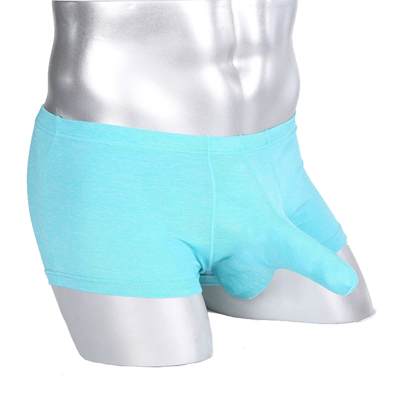 Сексуальные мужские трусы нижнее белье хлопковые боксеры со слоном носа