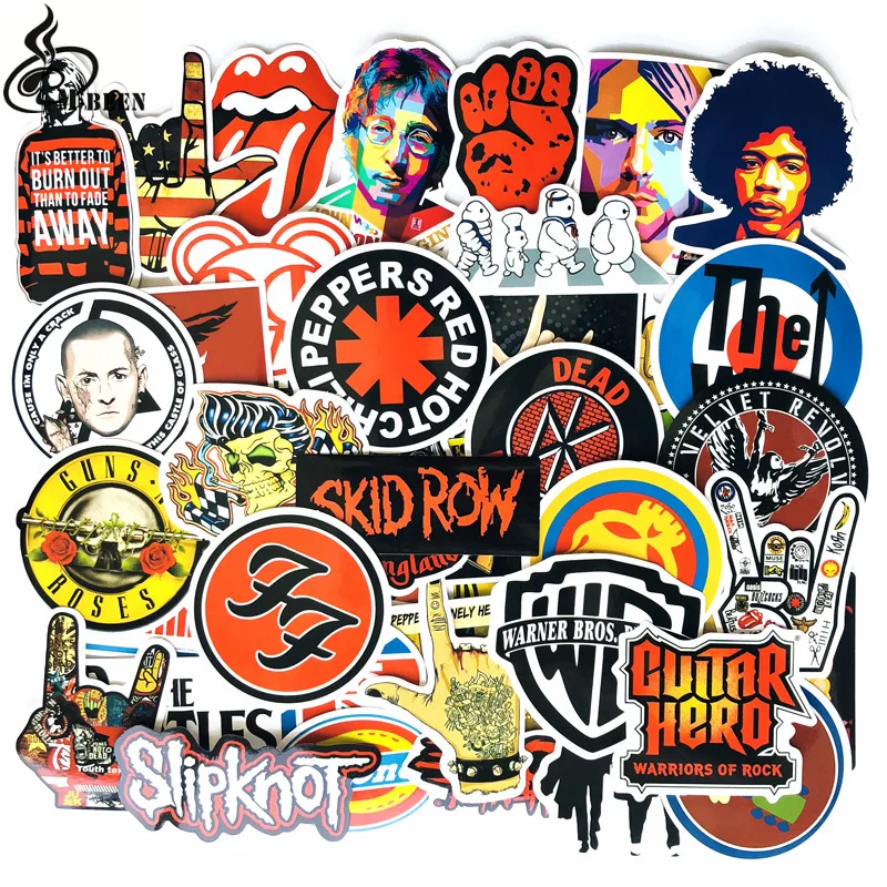 52 Pcs Mixed Funny Stickers for Laptop Luggage Motorcycle Car Styling Home Decor Doodle Decals Waterproof Sticker Kid's Toy | Игрушки и