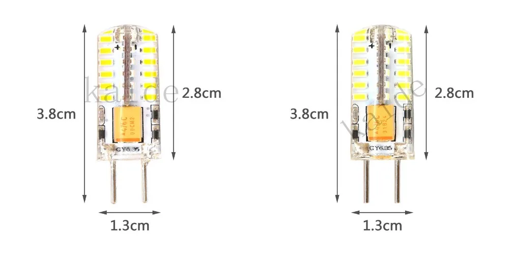 5 шт. GY6.35 светодиодный 3 Вт лампочка 3014SMD 48 Светодиодный S coldwhite warmwhite AC/DC12V прозрачный мягкий силикон заменить галогенную лампу