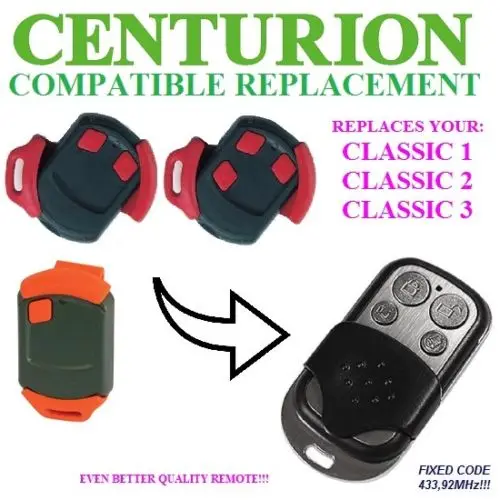 Centurion Classic 1 2 3 SMART универсальный пульт дистанционного управления/передатчик двери