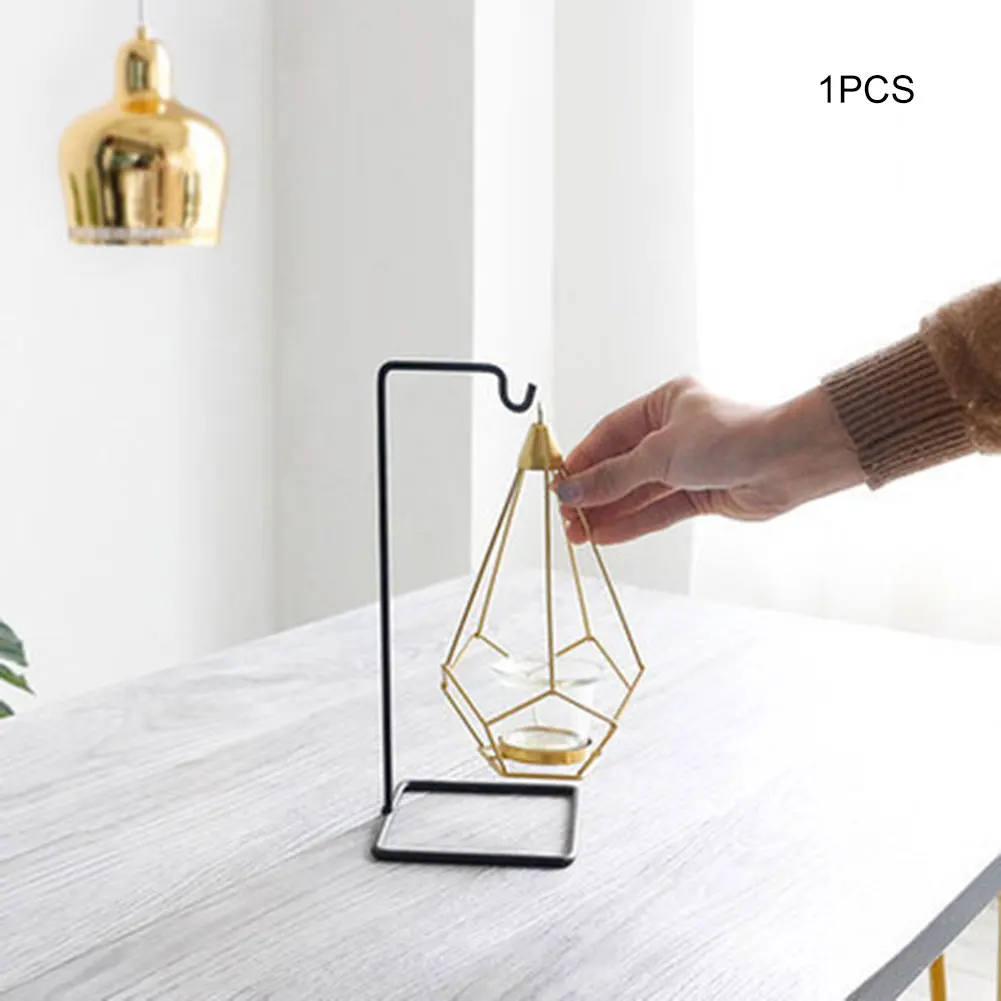 1 Pcs Экономичный полый подсвечник металлический подсвечник украшение для свадебной вечеринки гостиной ds99 - Цвет: 1 Pcs