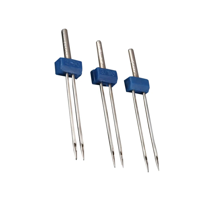 3 шт. Сталь частей тела игла швейной машины Двухместный иглы для шпильки Вязание