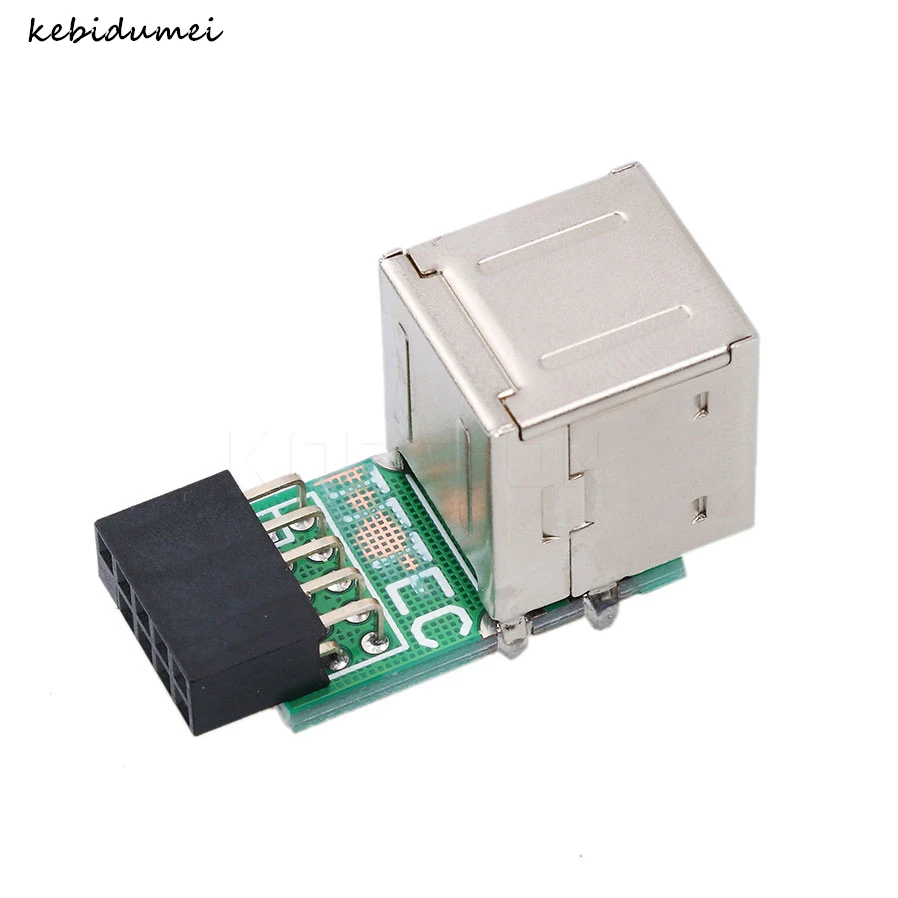Kebidumei горячий Внутренний ПК USB 2 порта 0 9-контактный разъем мама на адаптер