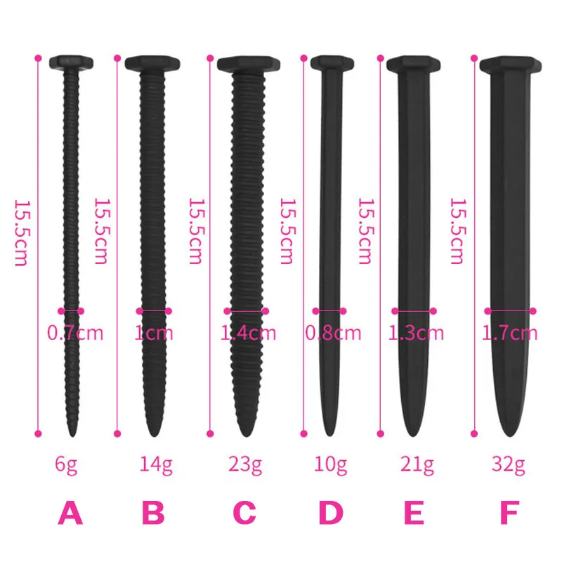 Уретральный расширитель из силикона с нитевидной формой, для стимуляции пениса, с вставкой в форме глаза лошади, 6 размеров на выбор, взрослая секс-игрушка.