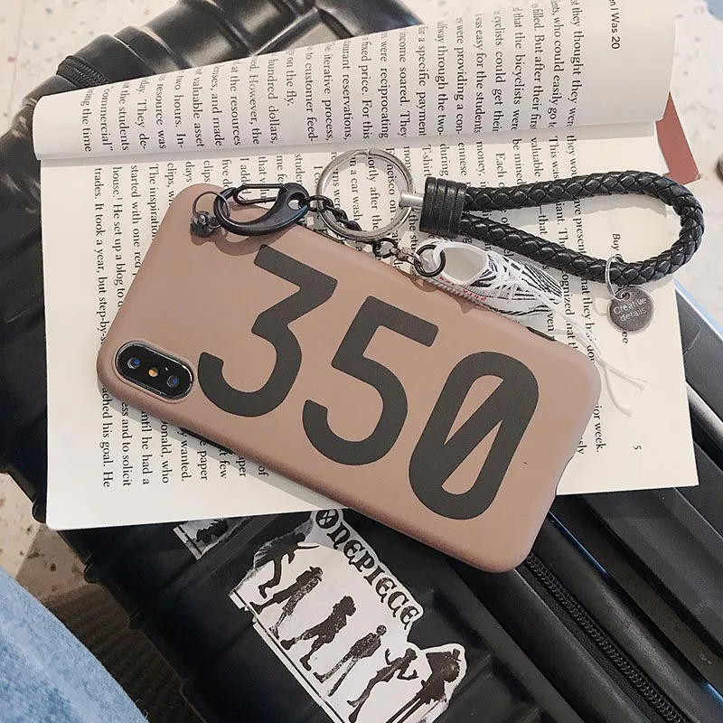 350 boost v2 700 Kanye Мягкий силиконовый чехол для iphone 6 S 7 7plus 8 8plus X 10 XR XS Max 3D модель обуви автомобильный чехол для телефона - Цвет: C