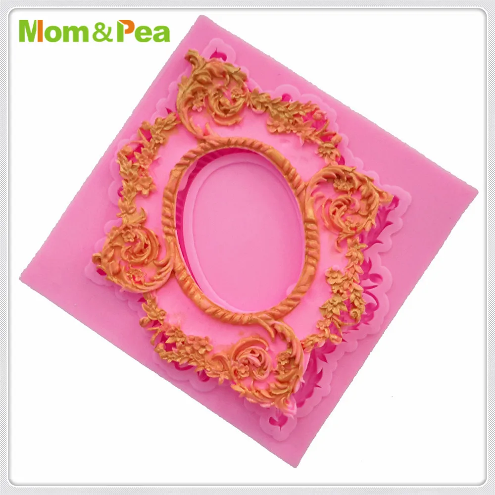 Силиконовая форма Mom &amp Pea MPA1769 в цветочек для сахарной пасты 3D украшение торта