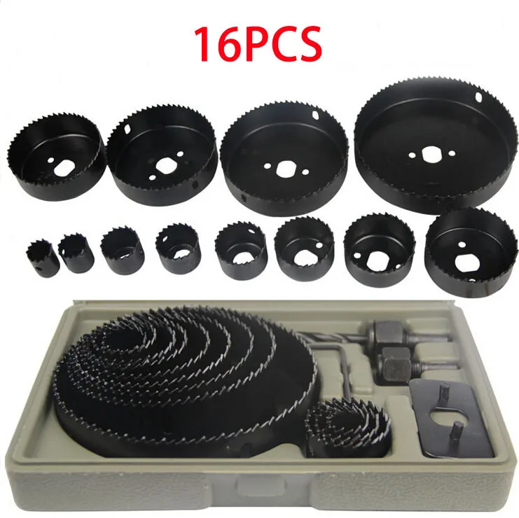 16 шт. Набор бит для резки дерева 4-5 дюймов | Инструменты