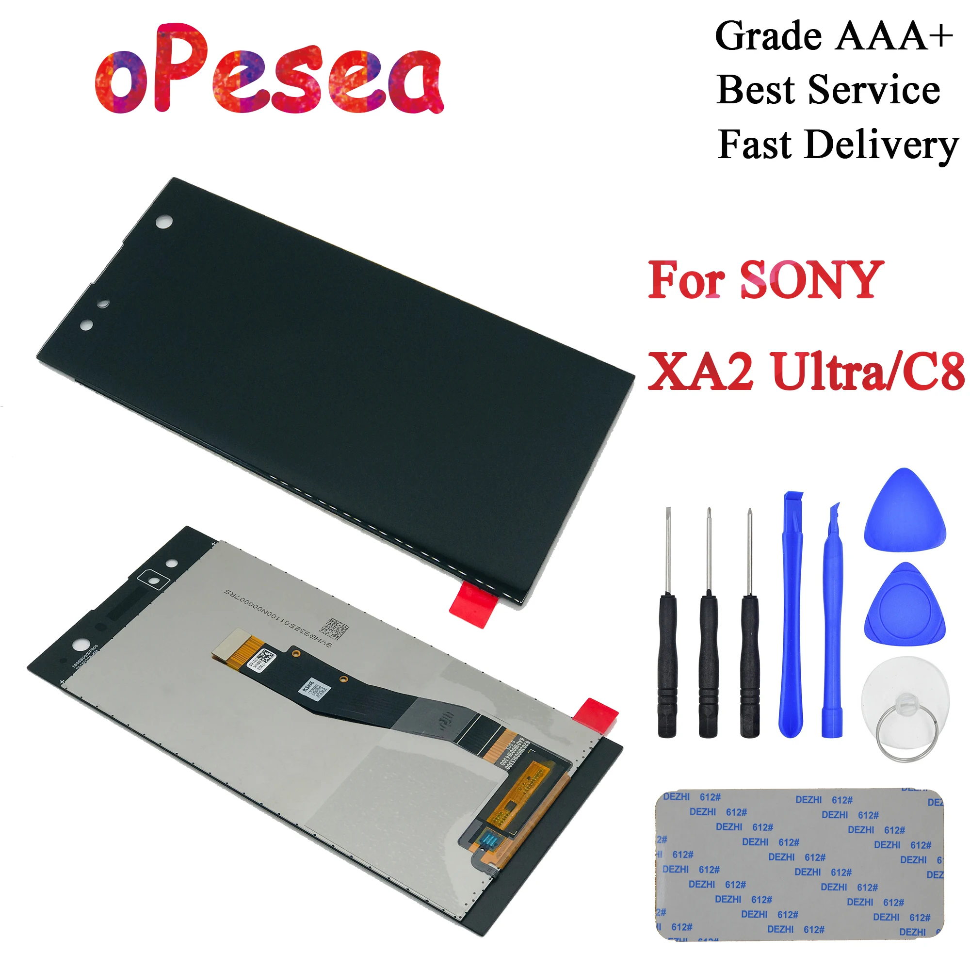OPesea 6,0 ''для SONY Xperia XA2 Ultra/C8 H4233 H4213 H3213 H3223 ЖК-дисплей панель сенсорный экран дигитайзер сборка