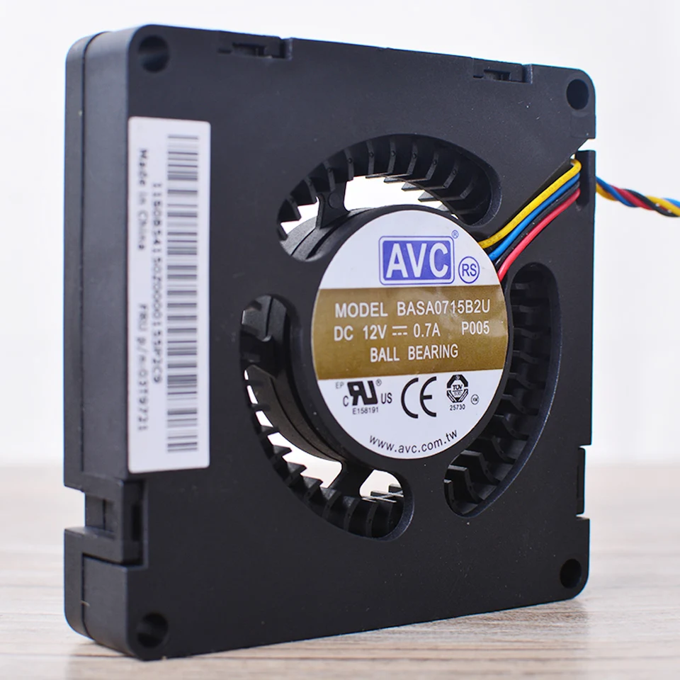 1 шт. BASA0715B2U DC 12V 0.70A M92p 70 мм охлаждения turbo Вентилятор 7015 70x70x15 мм
