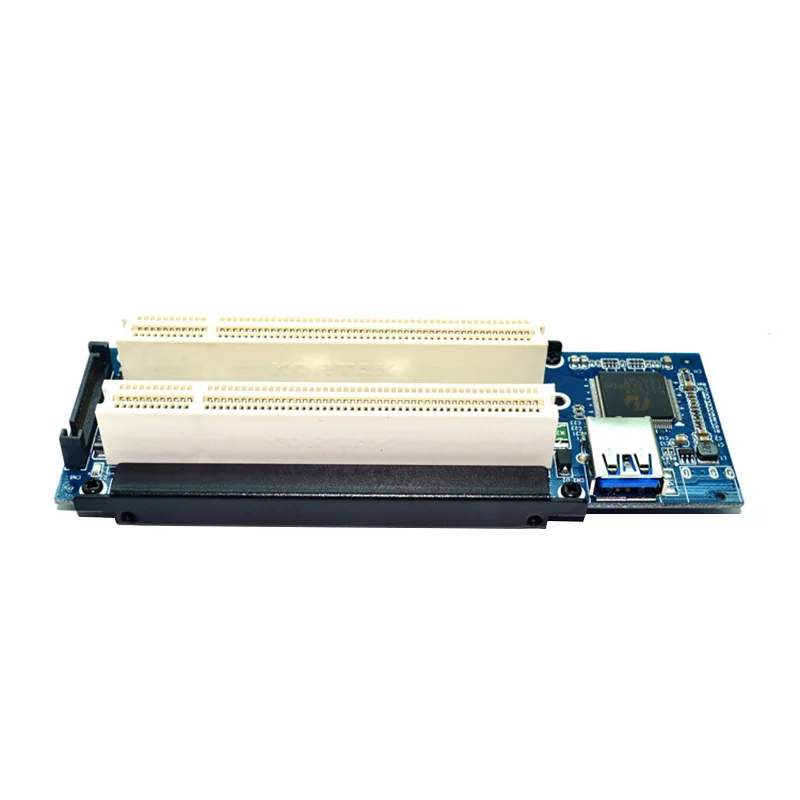 Настольный Pci-Express Pci-E к Pci адаптер карта Pcie двойной слот расширения Usb 3 0 добавить
