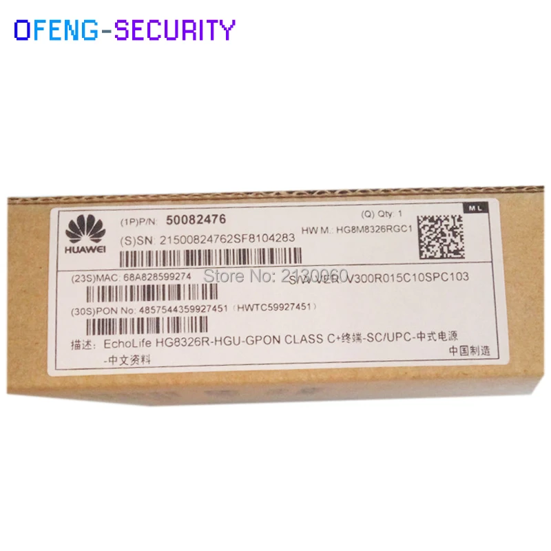 Huawei HG8326R беспроводной Gpon ONT с 2 ethernet + 1 голосом wifi H.248 и SIP двойной протокол внешний |