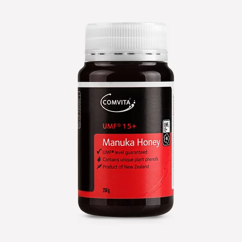 Новозеландский Comvita мед manuka UMF20+ для желудочно-кишечного иммунной здоровья дыхательных путей Системы кашля успокоить кашля в горле