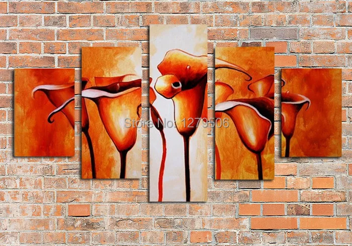 Ручная роспись маслом на холсте стены искусства домашний декор для Гостиная