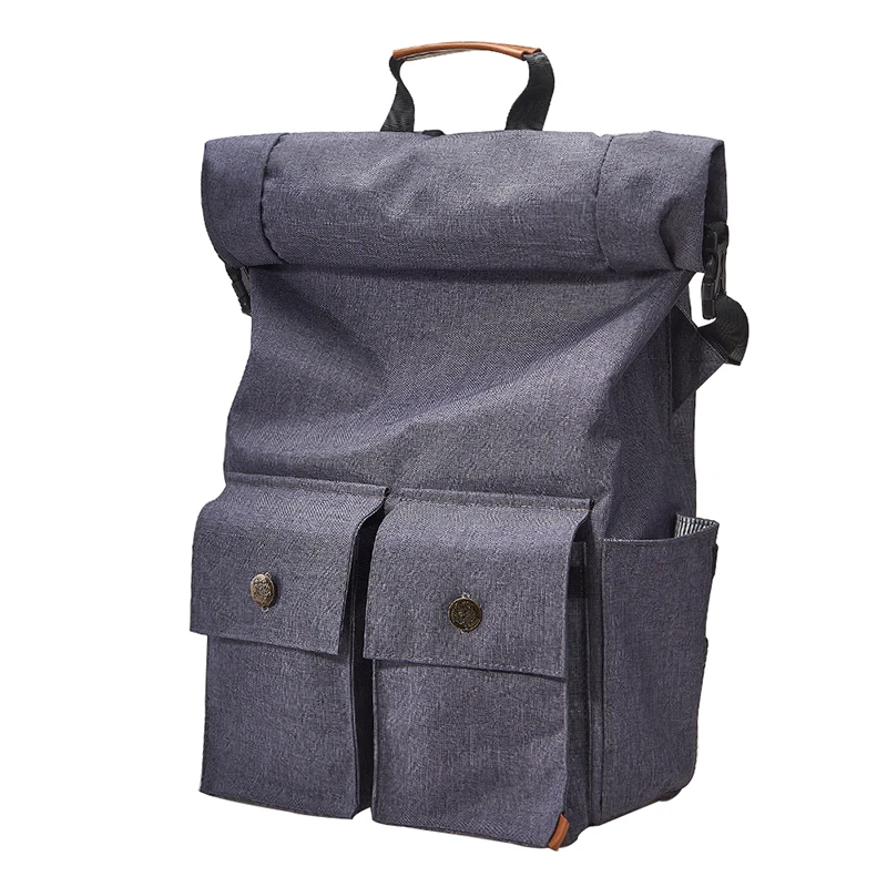 Водонепроницаемый рюкзак KALIDI для ноутбука сумка с закрытием в рулоне мужчин и