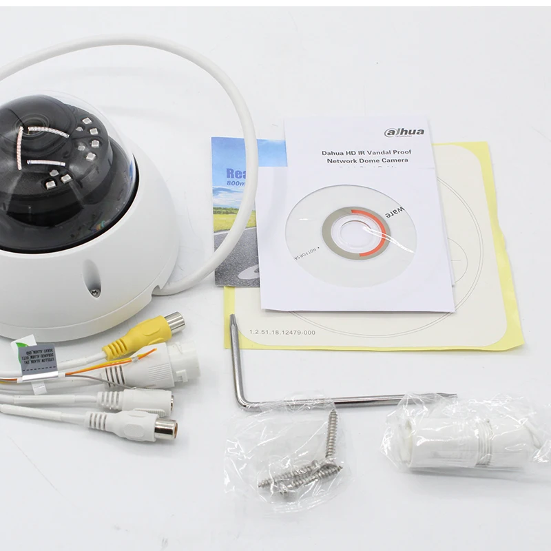 Dahua IPC-HDBW4831E-ASE 8-мегапиксельная IP-камера IR30M IP67 IK10 с POE миниатюрная Встроенная