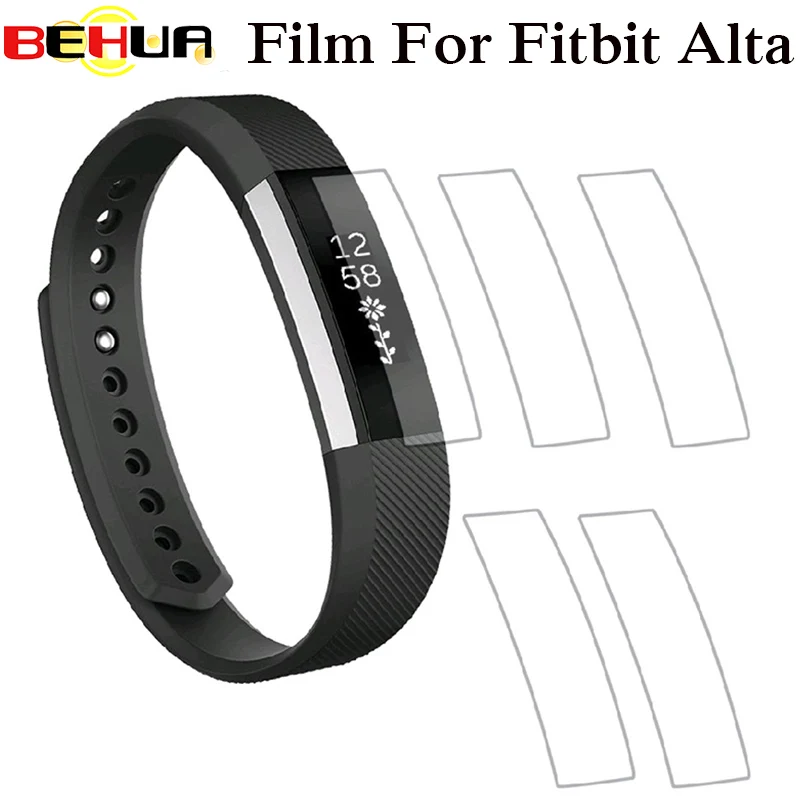 Полная крышка прозрачная защитная пленка для экрана Fitbit Alta HR Браслет ультра