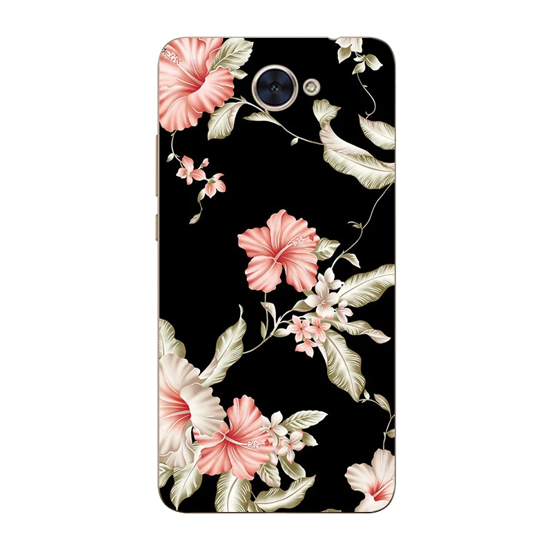 MJH Для Capas huawei Y7 чехол Чехол 5,5 дюймов силиконовые мягкие чехлы из ТПУ на заднюю панель Coque для huawei Y7 Y 7 Fudas сумка чехол s - Цвет: MJH