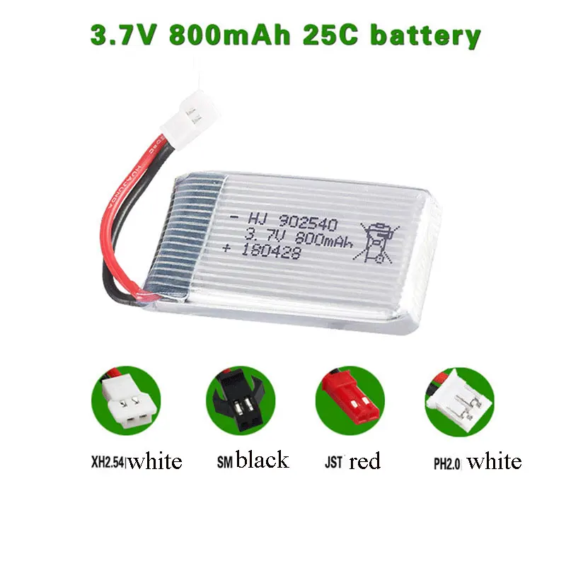 Sorvess 3 7 V 800mAh 25C Rechaegeable батарея с вилками Syma X5SC X5HC X5HW X5UW MJX x400 X300C X800 RC Quadcopter Drone |