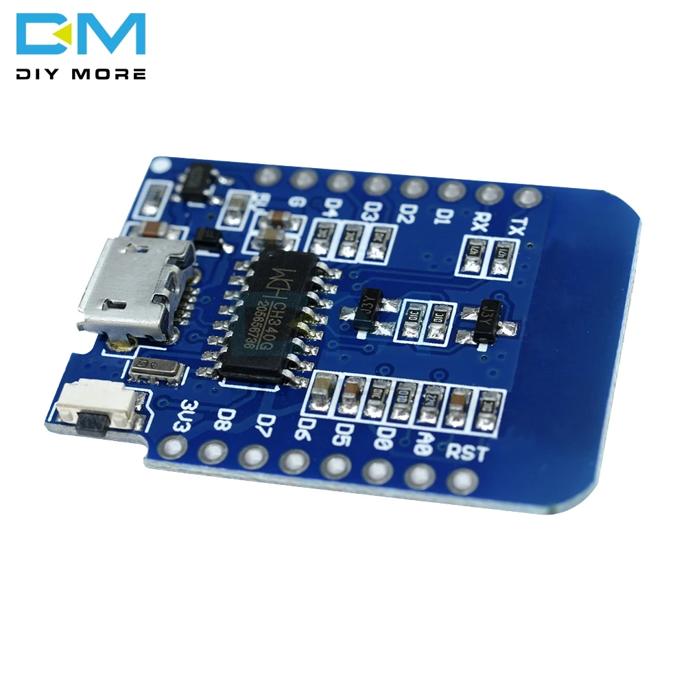 ESP8266 ESP-12 ESP-12F CH340G CH340 V2 V2.0 Micro USB WeMos D1 Mini wifi макетная плата D1 Mini NodeMCU IOT плата 3,3 В