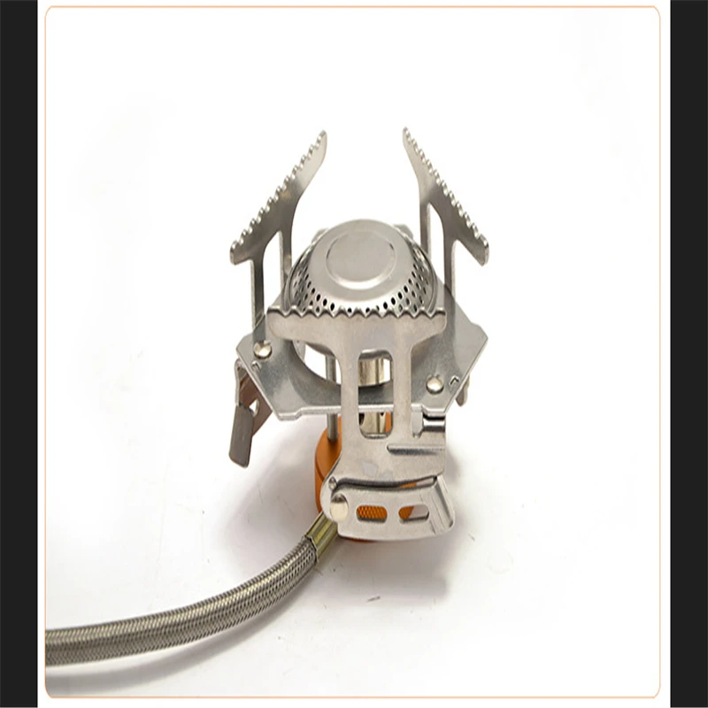 Высокомощная уличная газовая плита горелка для кемпинга складная электрическая