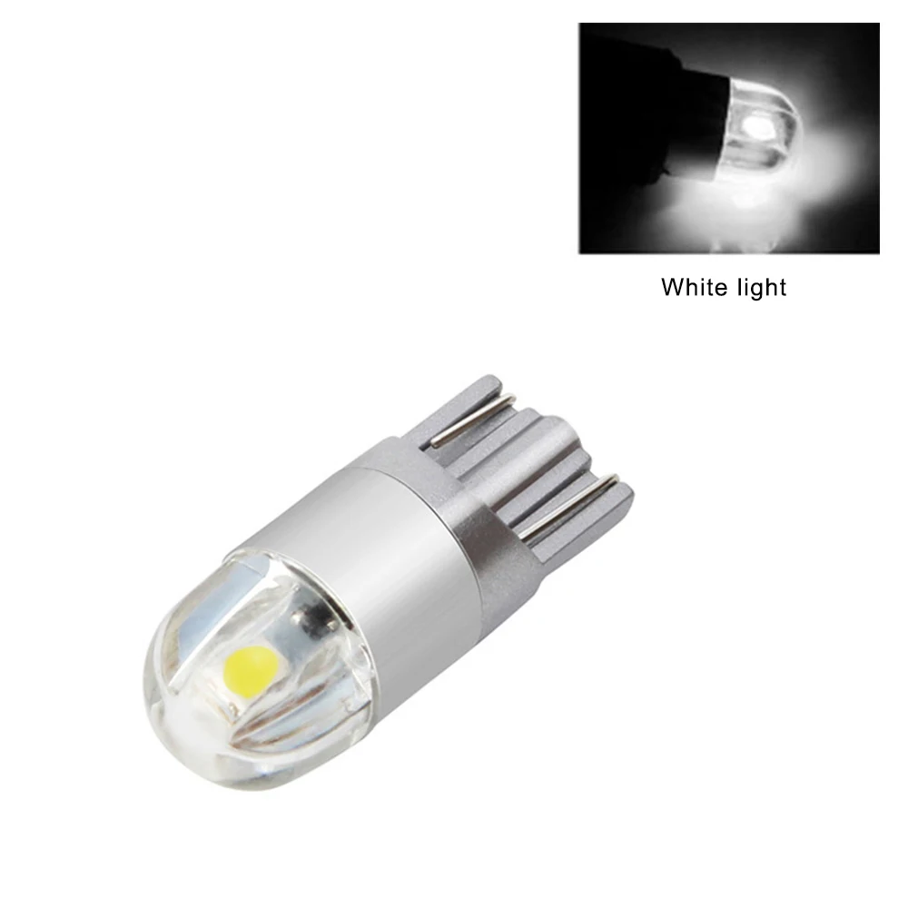 Прозрачная сигнальная лампа T10 3030 2SMD 1 шт. 12 В W5W/194/168 автомобильная