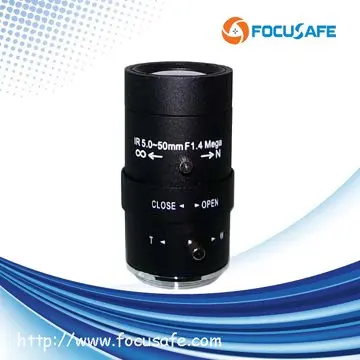3-мегапиксельная ручная линза с радужной оболочкой Focusafe HD 6-12 мм 1/2 дюйма