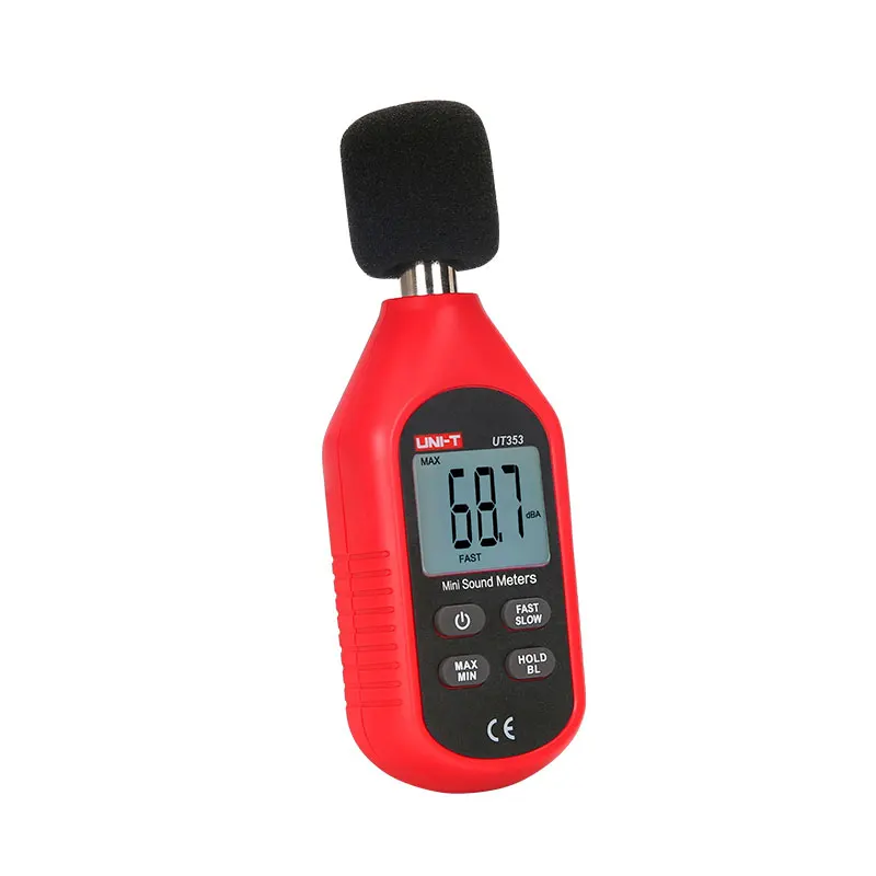 UNI-T UT353 цифровой измеритель уровня звука 30-130 дБ измерительный измеритель уровня шума децибел мониторинг тестеры Metro Мини измеритель уровня звука