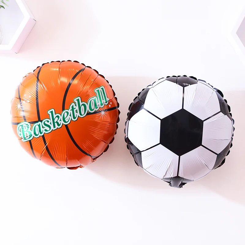 18 дюймов globos cumpleanos infantiles баскетбольный мяч футбольный чемпионат мира шар форма