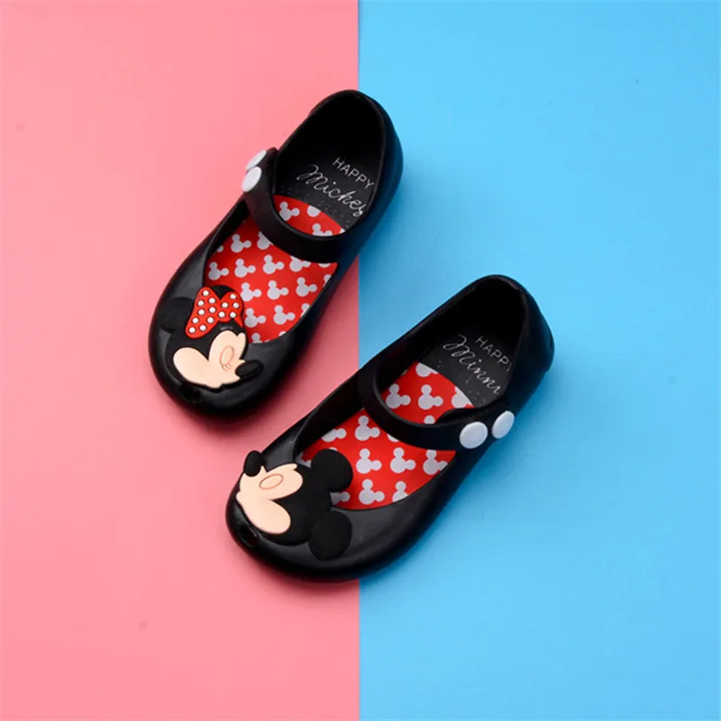 Детская обувь мини Melissa Mickey сандалии для девочек нескользящая дешевые детей