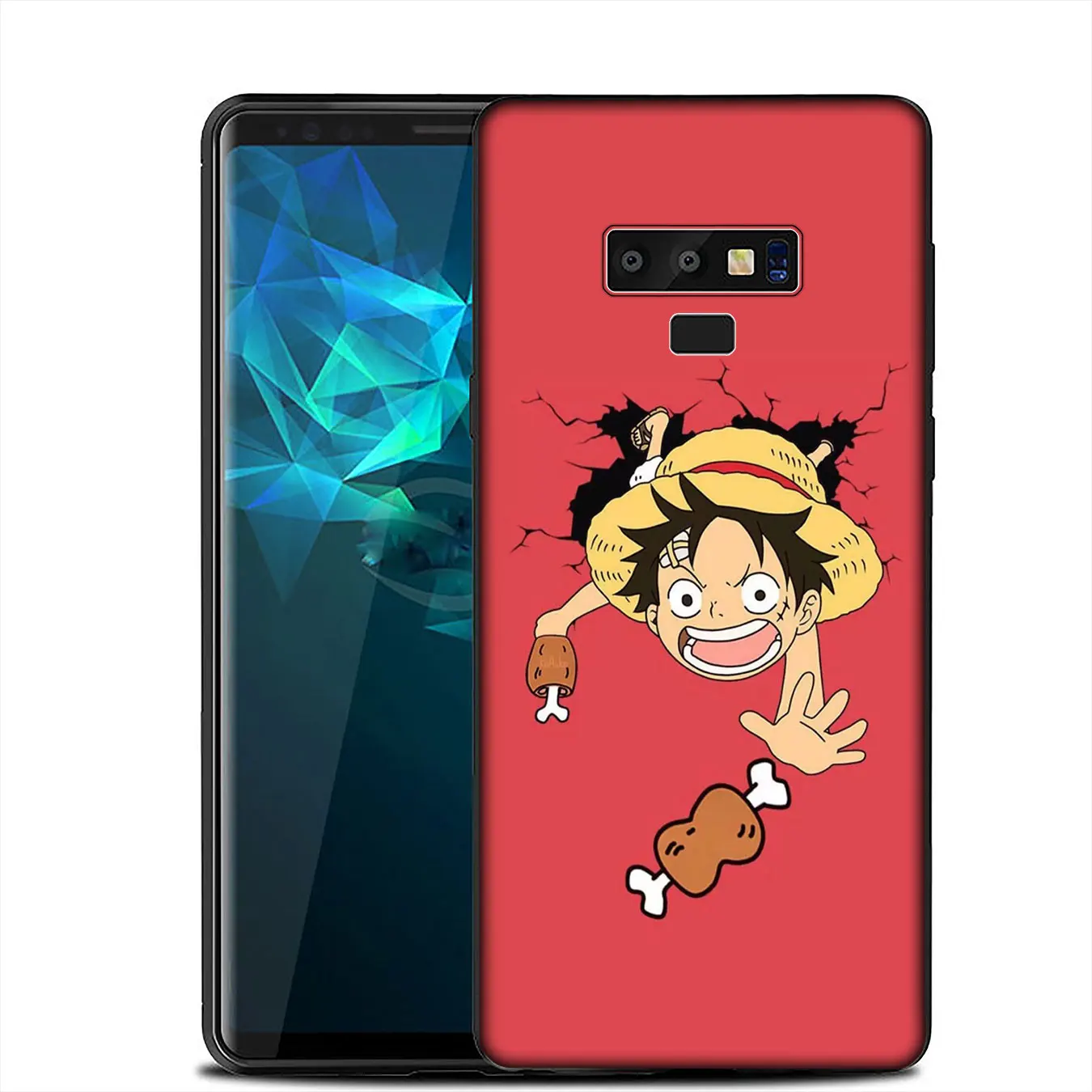 IYICAO Японский Манга Цельный Мягкий силиконовый чехол для Samsung Galaxy A6 Plus A9 A8 A7 2018 A3 A5