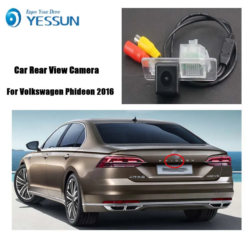 

YESSUN для Volkswagen Phideon 2016 камера заднего вида автомобильная парковочная камера обратная резервная камера