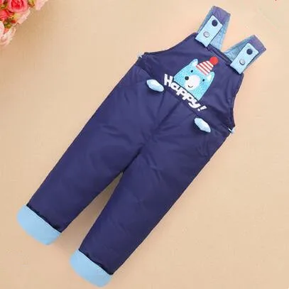 Новое поступление 2017 года дети утка Пух зима Брюки для девочек Обувь мальчиков