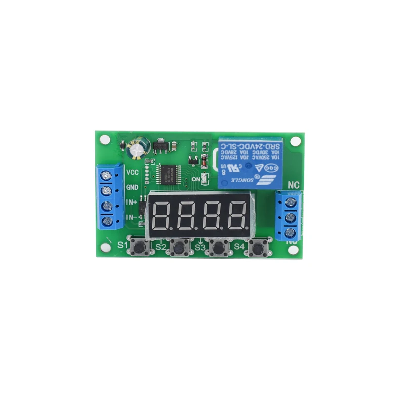 Delay Time Relay Module 5V12V24V Vehicle Switch Start-up Protection | Электроника