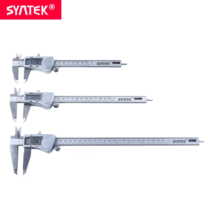 Syntek Водонепроницаемый IP54 6 дюймовый 150 мм Нержавеющая сталь электронный цифровой