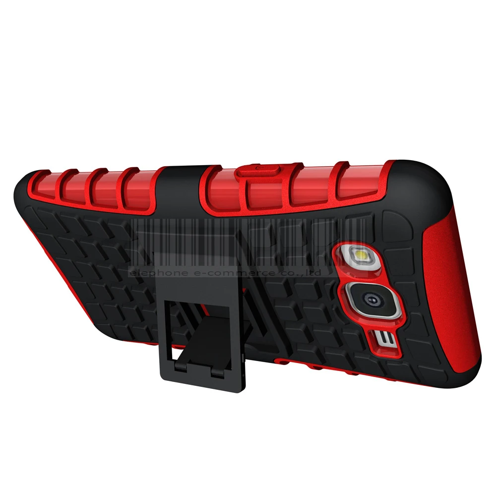 2in1 Rugged Armor Shockproof Protective Back Case With Stand Cover For Samsung Galaxy On 5 ON5 G5500 5.0 inch Films+Stylus |