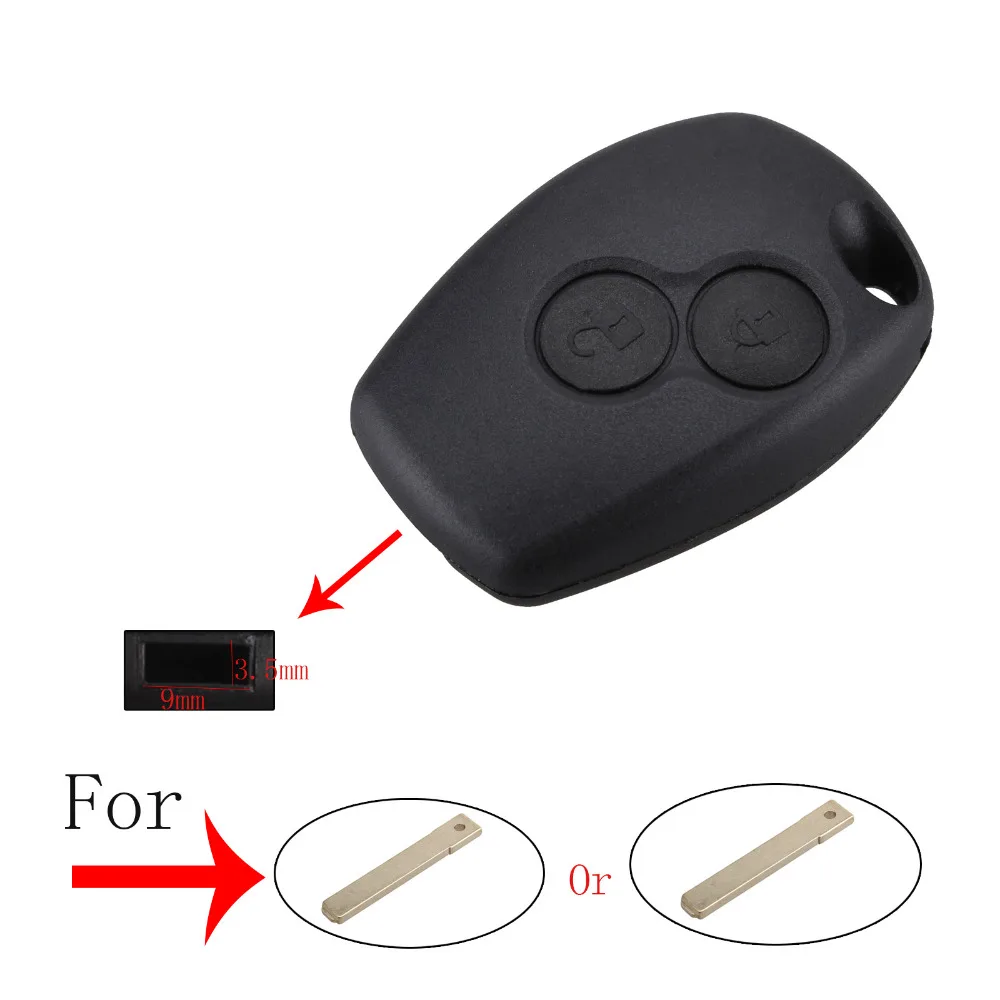 GORBIN 2 кнопки дистанционного ключа оболочки для Renault Dacia Modus Clio 3 Twingo Kangoo 2004 2005 2006 2007