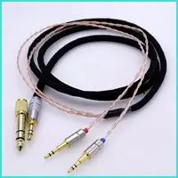 2.5 м 4 ядра 5N PCOCC Hi-End HiFi кабель наушников обновления кабель для hifman HE1000 HE400S He400i HE-X HE560 OPPO PM-1 PM-2