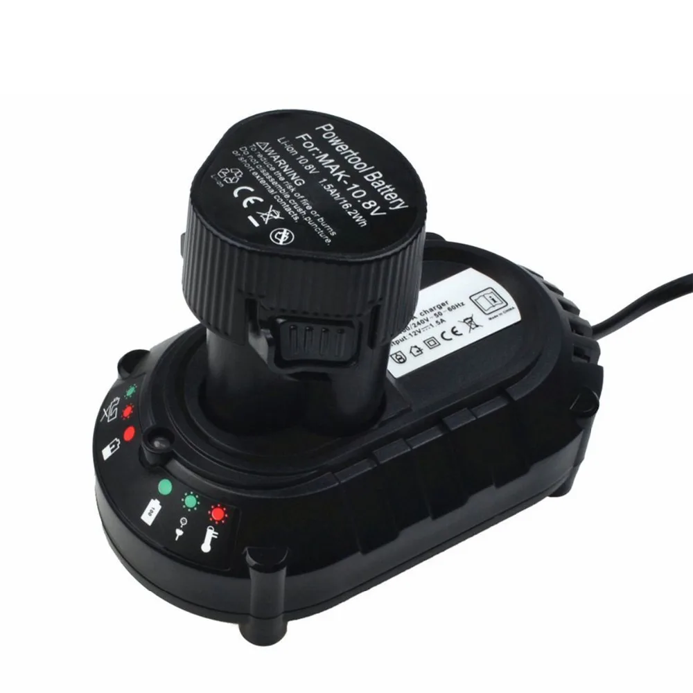 Hot sell Li-ion Battery Charger For Makita 10.8V 12V BL1013 BL1014 DC10WA DF330DElectric Drill Screwdriver Tool | Электроника