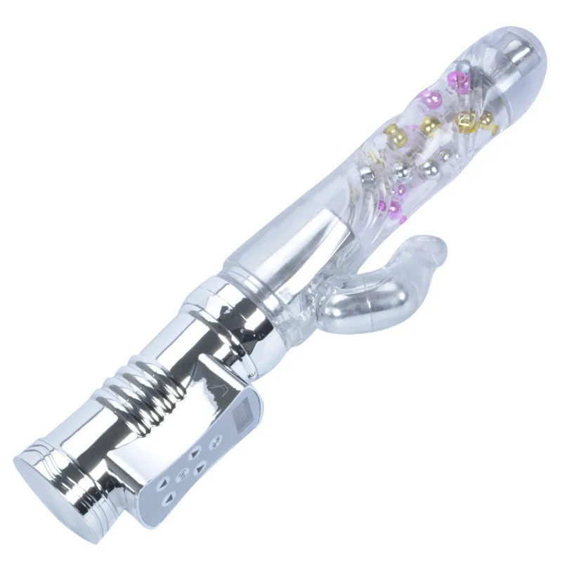 Большой палец телескопическая вращающаяся вибрационная палка для женщин