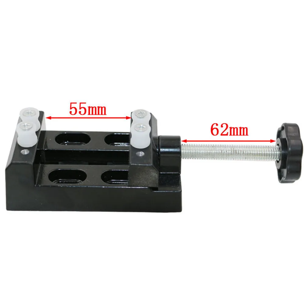 1Pcs Black Jaw Bench Clamp Mini Drill Press Vice Micro Clip Flat Vise DIY Hand Tools Carving 5.377 | Инструменты